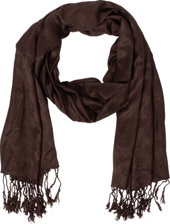 Pashmina šal od viskoze - Brown PURSET