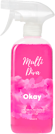 Univerzalno čistilno sredstvo Multi Diva Okay