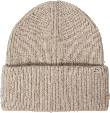 Zimska kapa Beanie, reciklirana - krem PURSET