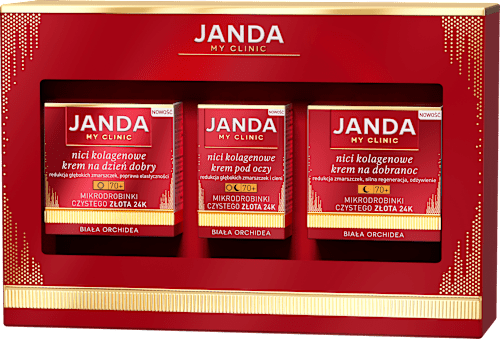 Zestaw prezentowy Nici kolagenowe 70+ My Clinic  JANDA