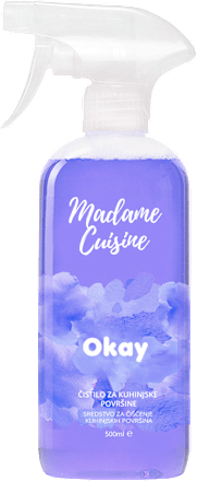 Ekološko čistilo za kuhinjske površine Madame Cuisine Okay