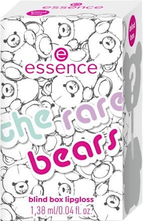 Blind box lipgloss THE RARE BEARS  essence