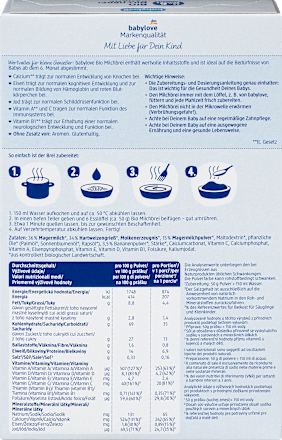 Bio mliečna kaša banánová babylove