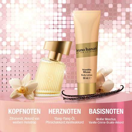 Geschenkset Vanilla Muse Eau de Toilette 2tlg Bruno Banani