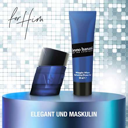Geschenkset Magic Man Eau de Toilette 2tlg Bruno Banani