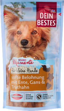 Hundeleckerli Softe Belohnung mit Ente, Gans & Truthahn Dein Bestes