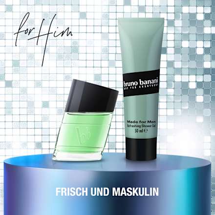 Geschenkset Made for Men Eau de Toilette 2tlg Bruno Banani