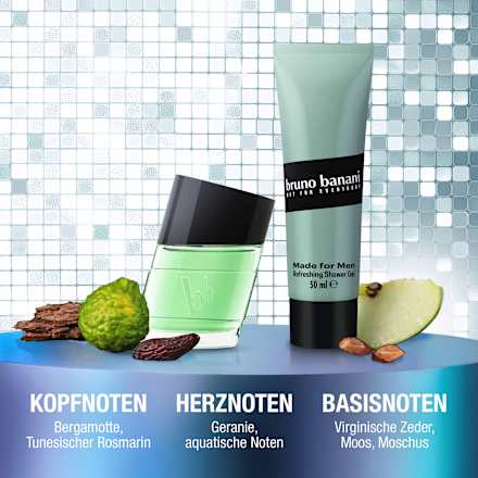 Geschenkset Made for Men Eau de Toilette 2tlg Bruno Banani