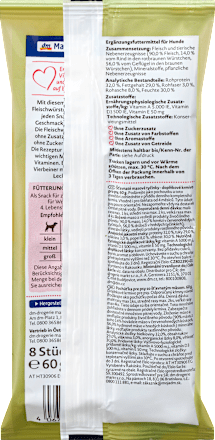 Hundeleckerli saftige Fleischwürtschen Rind & Geflügel Dein Bestes