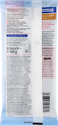 Dopunska hrana za pse Winter Momente – kobasice s pačetinom DEIN BESTES