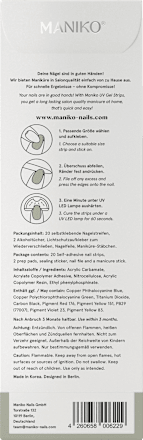 UV Nagelfolien Sage Maniko