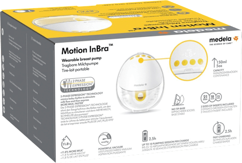 Milchpumpe Motion InBra, elektrisch  Medela