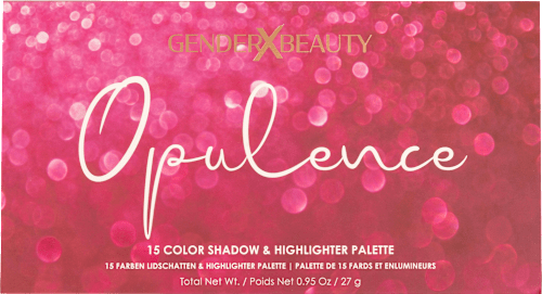Lidschatten & Highlighter Palette Opulence Gender X Beauty