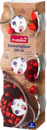 Einmachgläser 230ml Profissimo