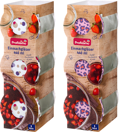 Einmachgläser 440ml Profissimo