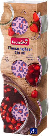 Einmachgläser 230ml Profissimo