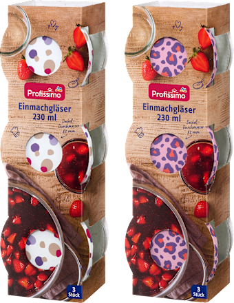 Einmachgläser 230ml Profissimo