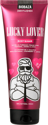 Gel za tuširanje 2 v 1 Lucky Lover Biobaza