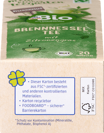 Kräutertee Brennnessel (20 Beutel) dmBio