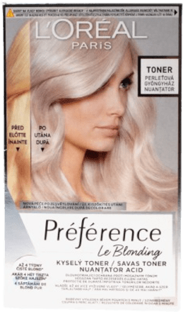 Nuanțator acid de păr semipermanent Pearly Boost L'ORÉAL PARiS PRÉFÉRENCE