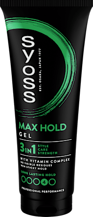 Max Hold Power gel za kosu syoss