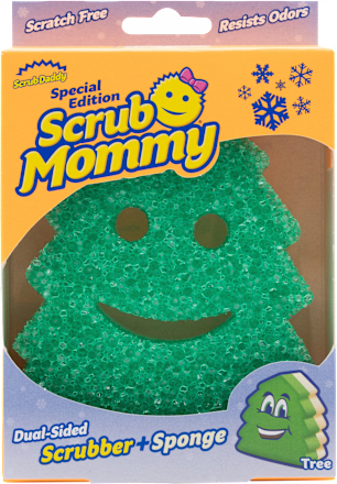 Abrazívna hubka Scrub Mommy Tree Scrub Daddy