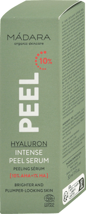 Hyalurónové peelingové pleťové sérum Peel Hyaluron Intense MÁDARA organic skincare