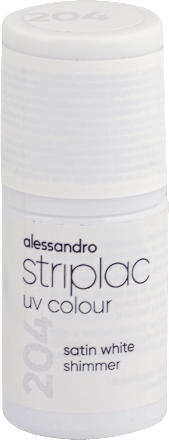 UV gélový lak Striplac - Satin White Shimmer alessandro