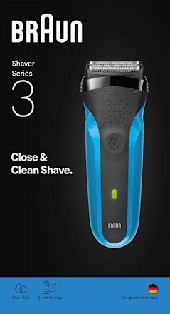 elektrický holicí strojek Wet&Dry Series 3 Braun