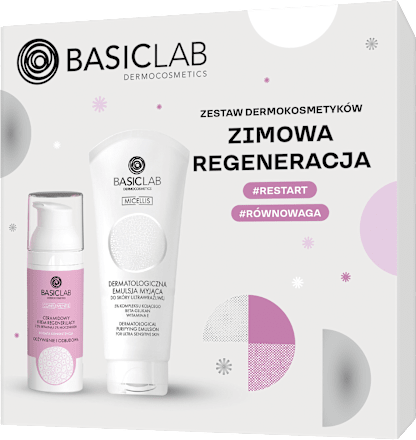 Zestaw prezentowy dermokosmetyków Zimowa regeneracja BASICLAB