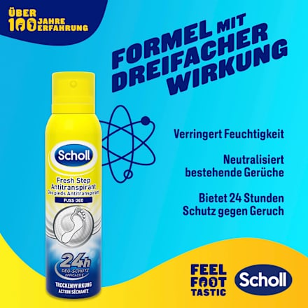Fußdeo Antitranspirant Scholl