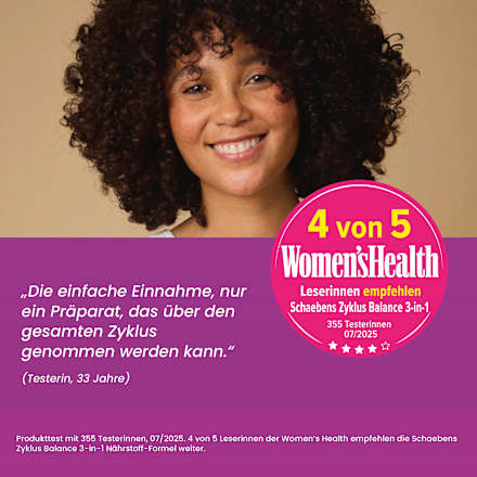 Tabletten Zyklus Balance Schaebens