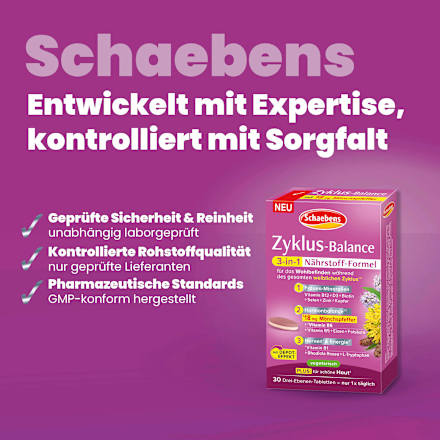 Tabletten Zyklus Balance Schaebens