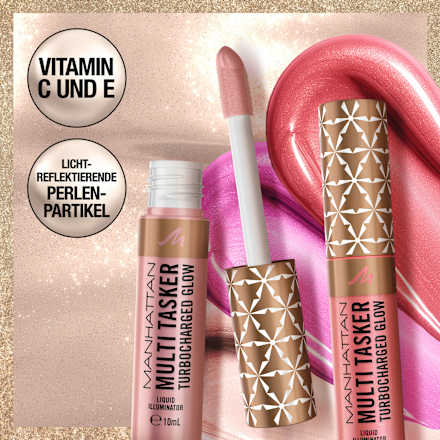 Highlighter Multi-Tasker Turbocharged Glow 002 Rosy Rebel MANHATTAN Cosmetics