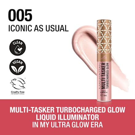 Highlighter Multi-Tasker Turbocharged Glow 005 Iconic As Usual MANHATTAN Cosmetics
