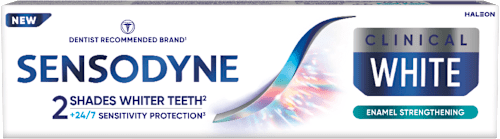Zubná pasta s fluoridom Clinical White Enamel Strengthening Sensodyne