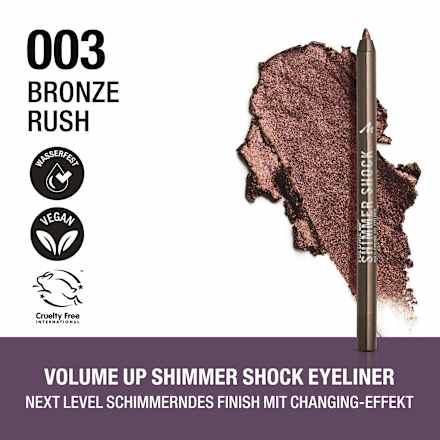 Kajal Volume Up Shimmer Shock 003 Bronze Rush MANHATTAN Cosmetics