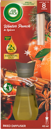 Difuzér s vonnými tyčinkami - zimný punč Air Wick