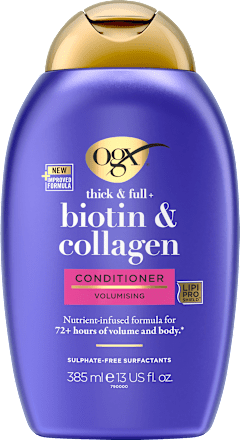 kondicionér pro husté a plné vlasy biotin & kolagen  OGX