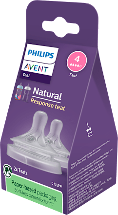 Cumeľ na fľašu Natural Response 4 - 3m+ PHILIPS AVENT