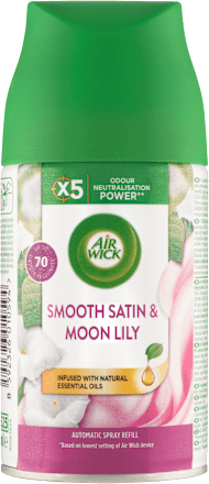 Freshmatic náplň do osvěžovače vzduchu Jemný satén & měsíční lilie AIR WICK