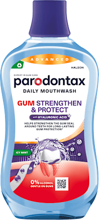 ústní voda Posílení a Ochrana dásní Icy Mint parodontax