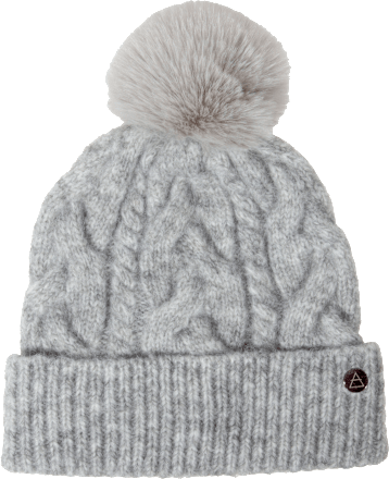 Zimska kapa Haube - svijetlosiva PURSET