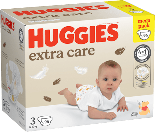 Mega Pack Pannolini Extra Care taglia 3 Huggies