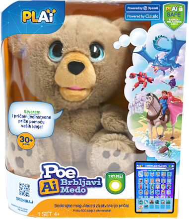 Interaktivna igračka – medvjedić Poe Dekoracija i uređenje