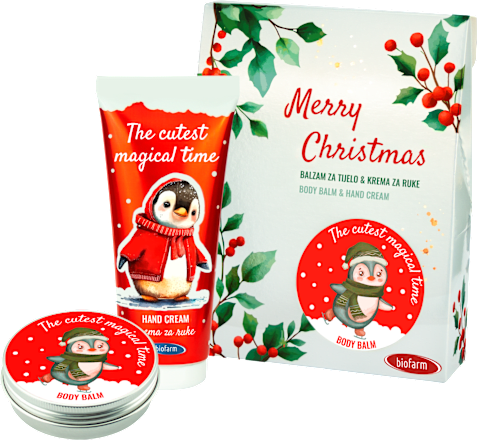 Poklon-paket Merry Christmas biofarm