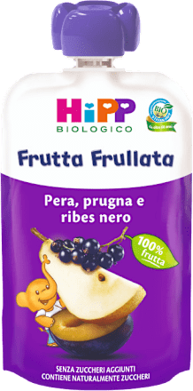 Frutta frullata pera prugna e ribes HiPP