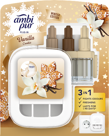 3volution osvěžovač vzduchu s náplní do osvěžovače vzduchu Vanilla Cookie Ambi Pur