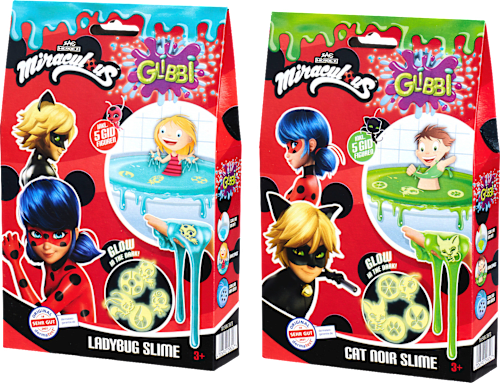 Badezusatz Miraculous Slime sortiert GLIBBI