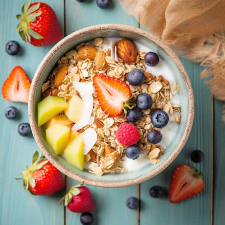 Knuspermüsli, Kokos Mandel Granola dmBio